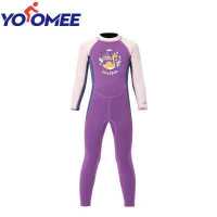 ราคา Yoomee ชุดดำน้ำอบอุ่นเด็กแขนยาว2 5มม ชุดว่ายน้ำชุดเล่นเซิร์ฟชิ้นเดียวว่ายน้ำแบบสน็อกเกิลฤดูหนาว (19338706905)
