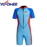 ราคา Yoomee ชุดดำน้ำสำหรับเด็ก2 5มม ชุดดำน้ำตื้นแขนสั้นเต็มตัวเว็ตสูทให้ความอบอุ่นเด็กชุดว่ายน้ำฤดูหนาว (19348060767)