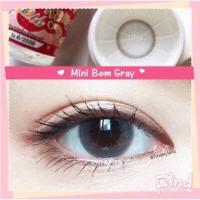 ราคา คอนแทคเลนส์ Mini Bom Brown Gray Black Kitty Kawaii ขนาดมินิ ธรรมชาติใส่ได้ทุกโอกาส (17510282128)