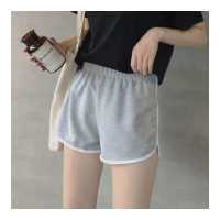 ราคา Huieson กางเกงกีฬาขาสั้นสำหรับผู้หญิง ชุดนอนทรงหลวมใส่เล่นฟิตเนสกีนขาสั้นอเนกประสงค์ (19641192496)