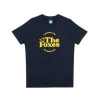 ราคา Leicester City T Shirt เสื้อยืดคอกลมแขนสั้นสีกรมท่า ลายรูปหน้าสุนัขจิ้งจอกThe Foxes Leicester City Football Club (18574753570)
