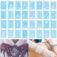 ราคา Idealhere สติกเกอร์รอยสัก DIY ลายลูกไม้สีขาวแบบกันน้ำ สติกเกอร์ติดร่างกายสำหรับงานแต่งงานชั่วคราว (14603602311)