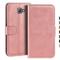 ราคา สำหรับSamsung Galaxy A9 2016 Caseหรูหราหนังพลิกเคสกับแม่เหล็กกระเป๋าสตางค์Caseกับผู้ถือบัตรสำหรับSamsung Galaxy A9 Pro 2016ปก (5226086174)