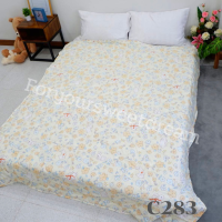 ราคา ส่งไว ผ้าห่มใยไหม COTTON ผ้าห่ม 6 ฟุต ผ้าห่มเย็น ผ้าห่มบาง เกรดพรีเมี่ยม รุ่นบางกันไรฝุ่น แถมฟรี กระเป๋า (17243551999)