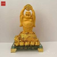 ราคา พระสังกัจจายน์ ชูก้อนทอง เหรียญ ยืนเต่ามังกร มังกร ปลา เทพแห่งความสุข ความเจริญ งานเรซิ่นพ่นทรายทอง ทองเงา สูง 7นิ้ว (11867605183)