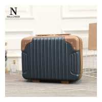 ราคา NALLCHEER กระเป๋าเดินทาง กระเป๋าเครื่องสำอาง กระเป๋าลาก กระเป๋าขนาด14นิ้ว กระเป๋าแฟชั่นสไตล์เกาหลี (10328692471)
