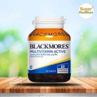 ราคา Blackmores multivitamin active 60 เม็ด แบลคมอร์ส มัลติวิตามิน แอคทีฟ วิตามินรวม (16190647380)