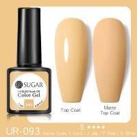 ราคา UR SUGAR 7 5Ml สีฟ้าสีม่วงเข้มเจลทาเล็บแบบติดทนนานไฮบริดสำหรับ Base MatteTop Coat Soak Off UV LED Nail Art Gel (16149398498)