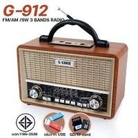 ราคา วิทยุวินเทจ G Good รุ่น G 912 นาทีนี้ต้อง วิทยุ ลำโพงบลูทูธในเครื่องเดียว วิทยุบลูทูธ USB เสียงดีเบสหนัก (17282408036)