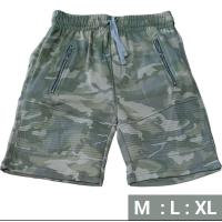 ราคา กางเกงวอร์มขาสั้น H M เอวยืดมีเชือกรูด กระเป๋าข้างแต่งซิป มีกระเป๋าหลัง เนื้อผ้าดี หนานุ่มใส่สบาย (17425776602)