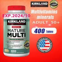 ราคา Kirkland Adult 50 Mature Multi Vitamins Minerals 400 Tablets (8598570197)