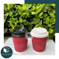 ราคา แก้วกระดาษ 25ใบพร้อมฝา 8oz Doublewall 2ชั้น แก้วกาแฟกระดาษ แก้วกาแฟร้อน8oz แก้วกระดาษ8ออนซ์ แก้วพร้อมฝา ฝาขาว ดำ (19585200110)