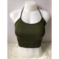 ราคา เสื้อกล้ามสตรีเสื้อซับในสตรี สายเดี่ยวคล้องคอแบบครึ่งตัว (15528744142)