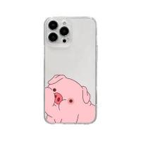 ราคา น่ารักหมู Soft Case สำหรับ IPhone 14 13 12 11 Pro Promax 14Plus Mini X XS XR XSMAX 6 6S 6 Plus 6Splus 7 8 SE2020 7 Plus 8Plus TPU Cover QMZT (16756394656)