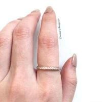 ราคา Single blink 14k ring แหวนเพชร CZ ล้อมทั้งวง งานชุบ 14k สแตนเลส สวย ทน เงา โดนน้ำ โดนน้ำหอมได้สบายๆเลยค่ะ (17392229067)