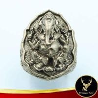 ราคา แหวนพระพิฆเนศ พิมพ์ใหญ่ หลวงปู่หงษ์ พรหมปัญโญ สุสานทุ่งมน วัดเพชรบุรี อ ปราสาท จ สุรินทร์ เทพเจ้าแห่งความสำเร็จ ความร่ำรวย (15348379489)