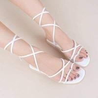 ราคา ขายดี ส่งเร็ว รองเท้าพันขาสายยาว Rainy (9151856268)