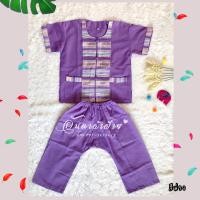 ราคา ชุดพื้นเมืองเด็ก แต่งผ้าทอลายน้ำไหล ใส่ได้ทั้งชาย หญิง (17081312446)