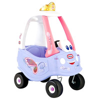 ราคา ลิขสิทธิ์แท้100 รถขาไถเด็ก ยอดนิยม Little Tikes Cozy Coupe สีแดง สีดำ สีเขียว สีชมพูเข้ม สีม่วง (17331347335)