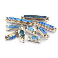 ราคา 2Pcs DP9 DP15 DP25 DP37 9 15 25 37 Pinตรง180องศาชายปลั๊กตัวเมียD Sub PCB Mounting Connector DB9 DB15 DB25 DB37 (6170700992)
