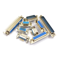 ราคา 2Pcs DP9 DP15 DP25 DP37 9 15 25 37 Pinตรง180องศาชายปลั๊กตัวเมียD Sub PCB Mounting Connector DB9 DB15 DB25 DB37 (6170700989)