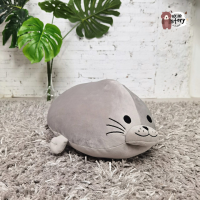 ราคา เก็บโค้ดลด10 ตุ๊กตาแมวน้ำอุ๋ง แนวโค้ง 50 ซม แนวตรง 18 นิ้ว มี 6 สี พร้อมส่งแล้วทุกวัน (7603773184)