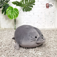 ราคา เก็บโค้ดลด10 ตุ๊กตาแมวน้ำอุ๋ง แนวโค้ง 50 ซม แนวตรง 18 นิ้ว มี 6 สี พร้อมส่งแล้วทุกวัน (7603773185)