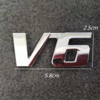 ราคา V6 3D สติกเกอร์ V8โลหะสัญลักษณ์รถอัตโนมัติตรารถกระบะฝากระโปรงท้ายรูปลอกโลหะผสมสังกะสีรถหางโลโก้ (16404204850)