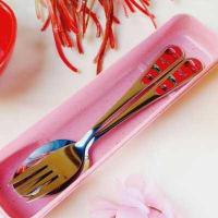 ราคา ชุดช้อนส้อมเด็ก ช้อนส้อมลายการ์ตูน ช้อนส้อมแสตนเลส ช้อนส้อม ช้อนกินข้าว ช้อนส้อมพกพา ช้อนเด็ก แสตนเลสหนาอย่างดี (16646633865)