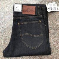 ราคา Lee มิดไนท์ ทรงกระบอกใหญ่ ผ้าไม่ยืด ของแท้ (18841212575)