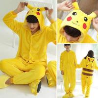 ราคา HMH ชุดโปเกม่อนสีเหลือง ชุดพิคาชู ชุดน่ารักใส่สบาย ชุดมาสคอต (10530614608)