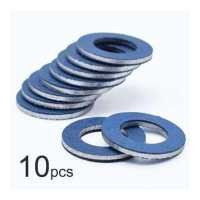ราคา แหวนรองน็อตถ่ายน้ำมันเครื่อง 10 ชิ้น แหวนถ่ายน้ำมันเครื่อง แหวนอลูมิเนียม เเหวนถ่ายน้ำมันเครื่อง โตโยต้า ทุกรุ่น (19324464811)