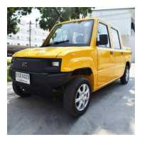 ราคา HOMIDA รถกระบะไฟฟ้ารถจดทะเทียนได้ รถไฟฟ้า4ล้อ รุ่นมีหลังคา รถกอล์ฟ รถกอล์ฟไฟฟ้า Electric Car ประกอบให้ รถกระบะ pickUp truck พร้อมขับ มีที่ปัดนํ้าฝน ไฟเลี้ยว (12682968537)