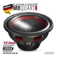 ราคา MB QUART PWM 304 ดอกซับ 12นิ้ว 1ดอก 1000W เครื่องเสียงรถยนต์ ลำโพงซับวูฟเฟอร์ Subwoofer ซับ ดอกลำโพง ซับวูฟเฟอร์ แบรนด์เยอรมันแท้ เครื่องเสียงรถยนต์ (19902839192)