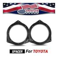 ราคา ฐานรองลำโพง สเปเซอร์ ฐานรอง สเปเซอร์รองลำโพง ฐานรองลำโพงติดรถยนต์ โตโยต้า TOYOTA 6 5นิ้ว ลำโพง จำนวน1คู่ (427393430)