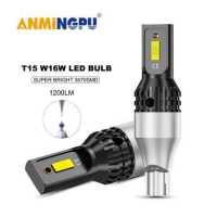 ราคา ANMINGPU 1x สัญญาณ T15 Led Canbus 3570SMD 10W หลอดไฟ Led W16W 912 921สำหรับไฟถอยหลังไฟจอดรถ12V 1ดวง (12164356996)
