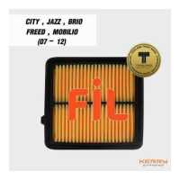 ราคา FIL AF 883 ไส้กรองอากาศ สำหรับรถ Honda City ปี 2007 2012 Jazz ปี 2008 2012 Brio Freed Mobilio (350043639)