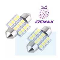 ราคา iRemax ไฟเพดานรถยนต์LED16Light x 2 หลอด สีขาว 31mm (17411189711)
