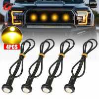 ราคา Riding Tribe ไฟ Led ทำเครื่องหมายบนกระจังหน้า ไฟสีอำพัน300lm 3W ใช้ได้กับ Chevrolet Colorado Silverado Svt Raptor จำนวน4ชิ้น (14244606805)