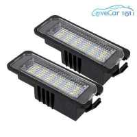 ราคา IP68ไฟหลังป้ายทะเบียนรถยนต์12V ชุดซ่อมหลอดไฟรถยนต์หลอดไฟแสงจ้า6500K กันน้ำสำหรับ VW Golf 4 5 6 7 Passat B6 3C (19906452502)