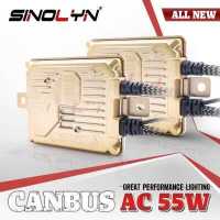 ราคา Sinolyn 12V 55W Canbus ถอดรหัสบัลลาสต์จุดระเบิด Fast Bright Reactor AC Quick Start Digital Block สำหรับ HID Xenon โคมไฟหลอดไฟ (15447688474)