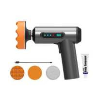 ราคา เครื่องขัดเงารถแบบพกพาที่สามารถเปลี่ยนแผ่นขัดได้และทนทาน30นาที เหมาะสำหรับสีรถยนต์และขัดกระจก (20089294305)