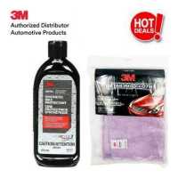 ราคา 3M SYNTHETIC WAX PROTECTA PROTECTANT 473ML Microfiber DETAILING CLOTH 50CMX50CM ชุดดูแลรักษารถยนต์ 3เอ็ม แวกซ์ น้ำยาเคลือบรถ สูตรสังเคราะห์ นำเข้าจากอเมริกา และ ผ้าเช็ดรถ ไมโครไฟ (761512911)