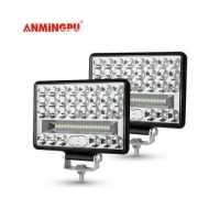 ราคา ANMINGPU 4นิ้ว5นิ้ว6นิ้วSpotน้ำท่วมไฟLEDบาร์สำหรับรถจักรยานยนต์ออฟโรดรถบรรทุก4X4เรือ54W 108W 144WไฟLEDทำงานรถไฟหน้ารถมอเตอร์ไซค์แบบLED (6209176579)