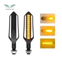 ราคา ไฟเลี้ยว LED รถมอเตอร์ไซค์แบบสากล ไฟเลี้ยวไฟกระพริบในน้ำไหลสำหรับไฟเลี้ยวไฟวิ่งไฟท้ายไฟกระพริบ2ชิ้น (19715656764)