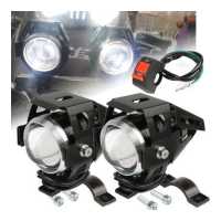 ราคา ไฟหน้ามอเตอร์ไซค์ Super Bright 12V U5 โคมไฟทำงาน Led ไฟตัดหมอกไฟสปอร์ตไลท์สำหรับขับรถ (19720117775)