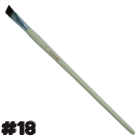 ราคา สง่า มะยุระ พู่กันแบน พู่กัน ขนสังเคราะห์ เบอร์ 1 24 (18126887516)