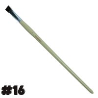 ราคา สง่า มะยุระ พู่กันแบน พู่กัน ขนสังเคราะห์ เบอร์ 1 24 (18126887517)