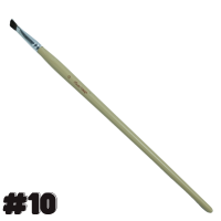 ราคา สง่า มะยุระ พู่กันแบน พู่กัน ขนสังเคราะห์ เบอร์ 1 24 (18126887520)