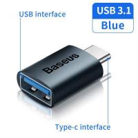 ราคา USB อะแดปเตอร์แปลง Baseus USB 3 1 OTG Adapter USB C ชายกับ USB A หญิง Converter 10Gbps Data Sync สำหรับ Macbook Samsung Xiaomi Oppo ฯลฯ OTG Connector (12298396174)